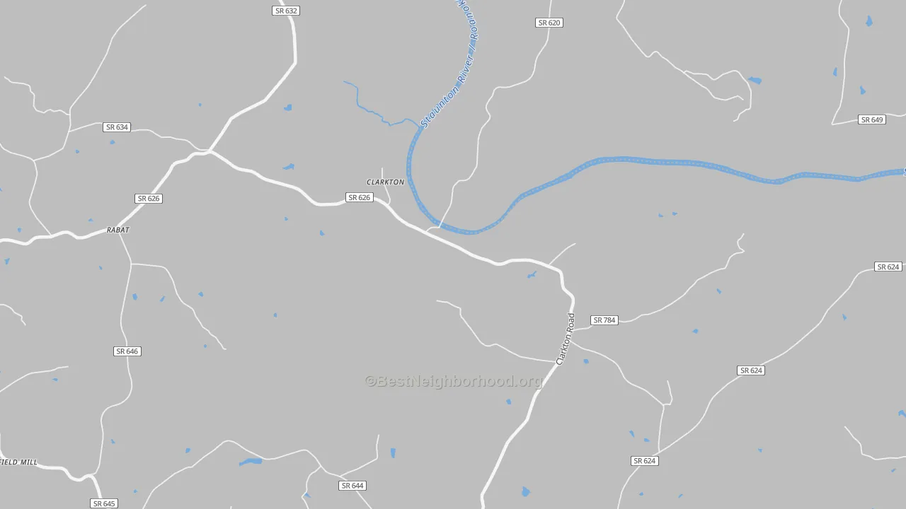 Bike Grade map of Clarkton, VA