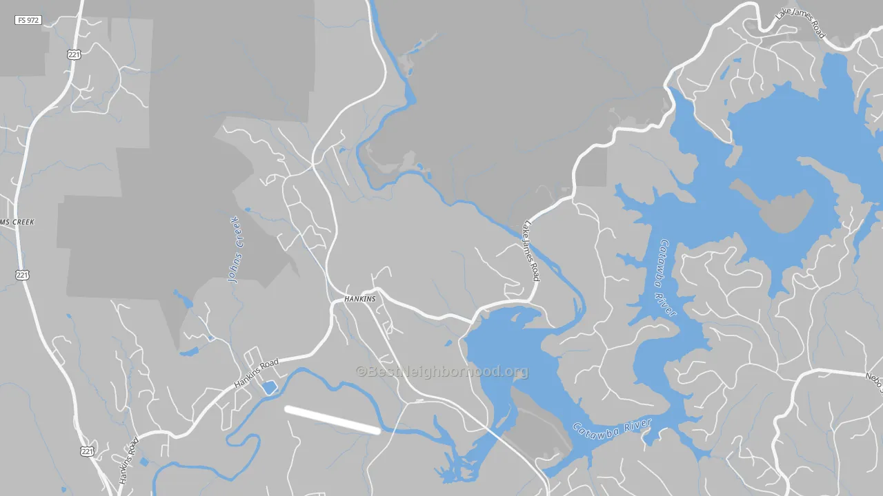 Bike Grade map of Clinchfield, NC