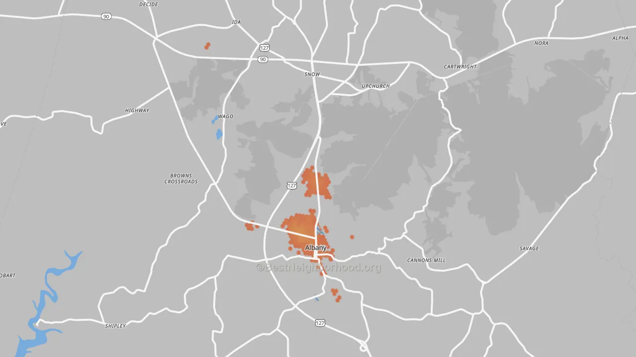 Bike Grade map of Clinton County, KY