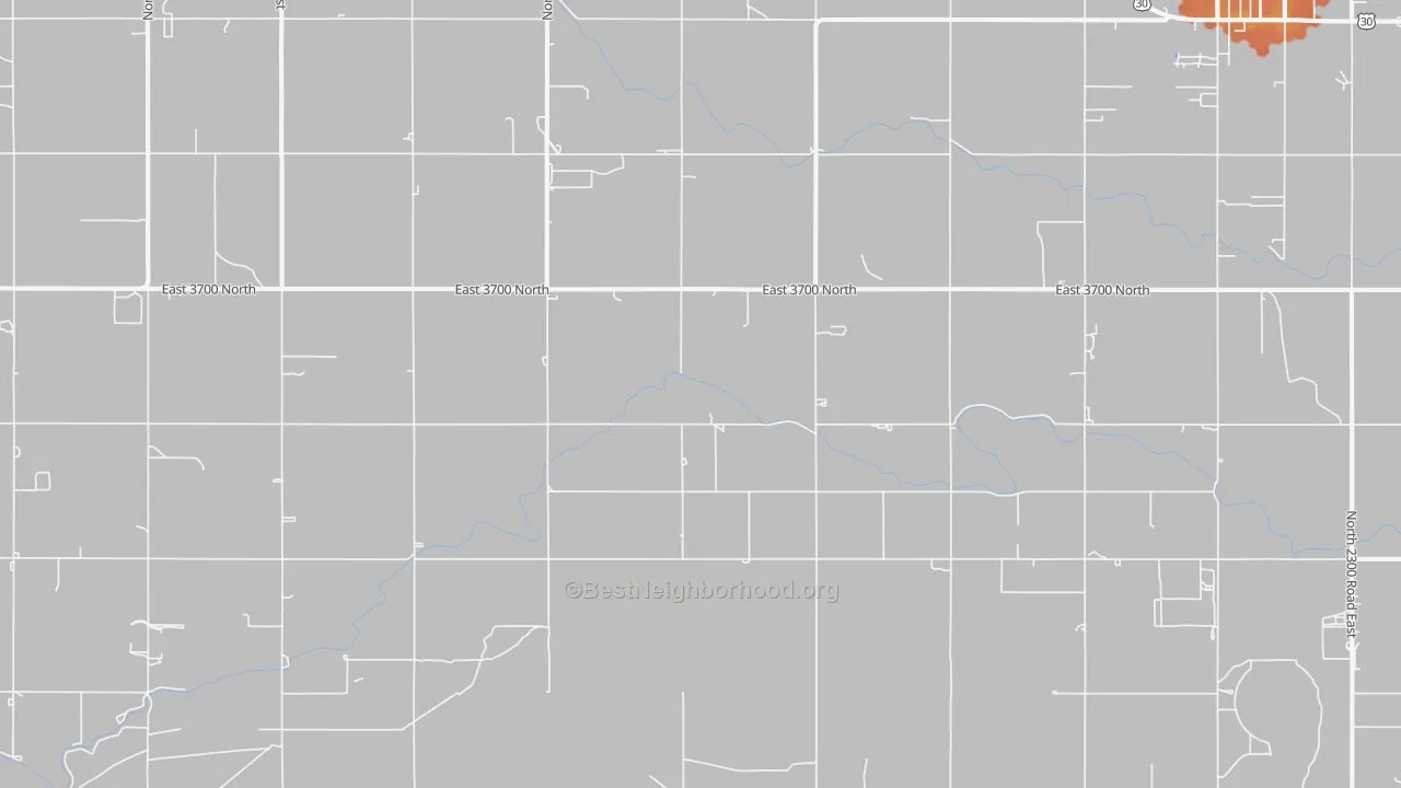 Bike Grade map of Clover, ID