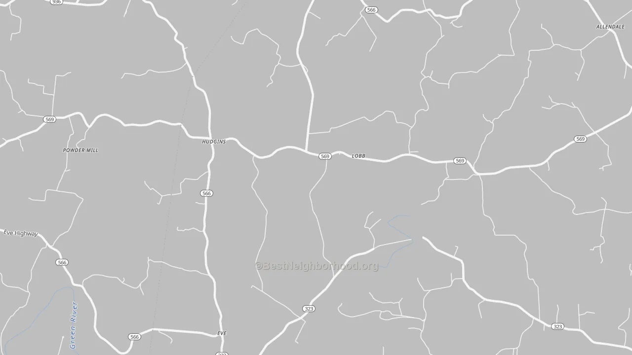 Bike Grade map of Coakley, KY