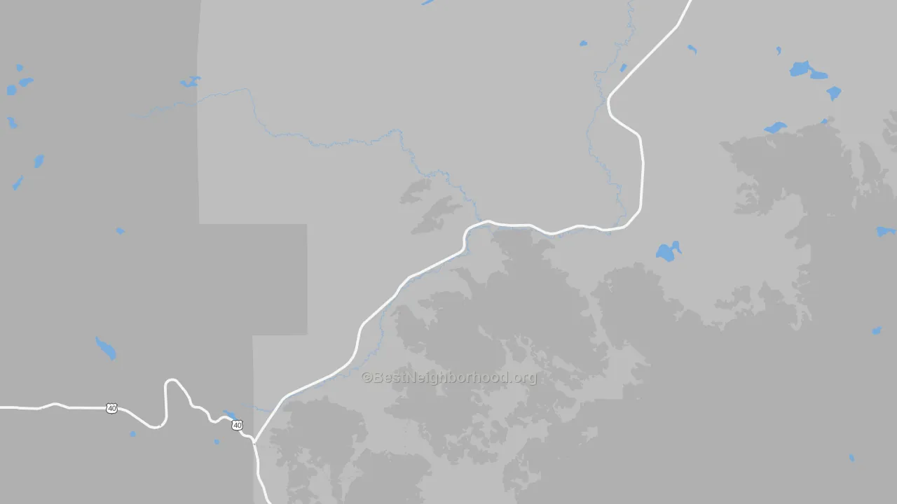 Bike Grade map of Coalmont, CO