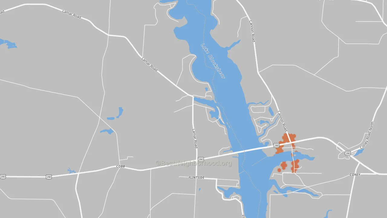 Bike Grade map of Cobb, GA