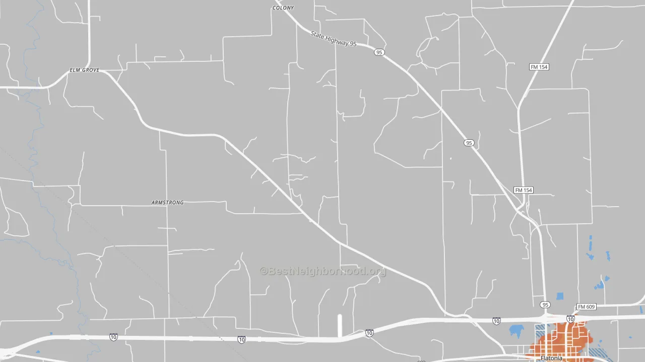 Bike Grade map of Colony, TX