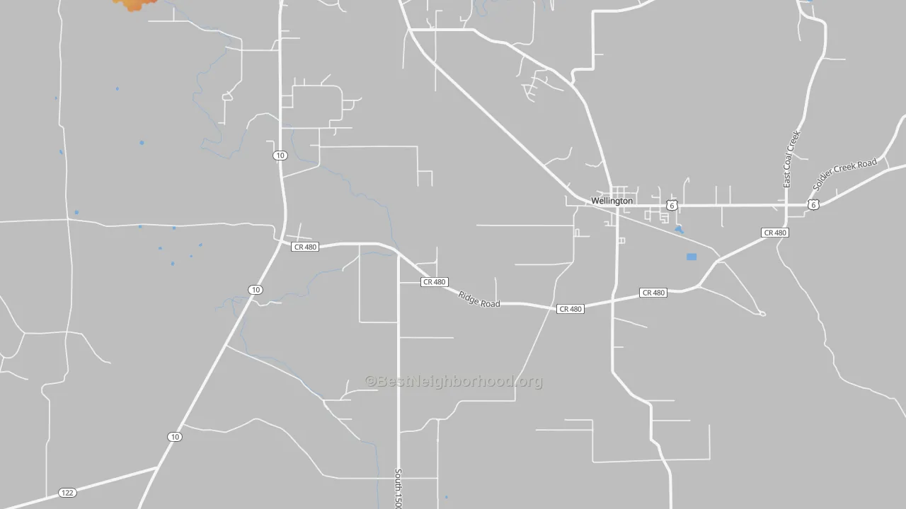 Bike Grade map of Columbia, UT