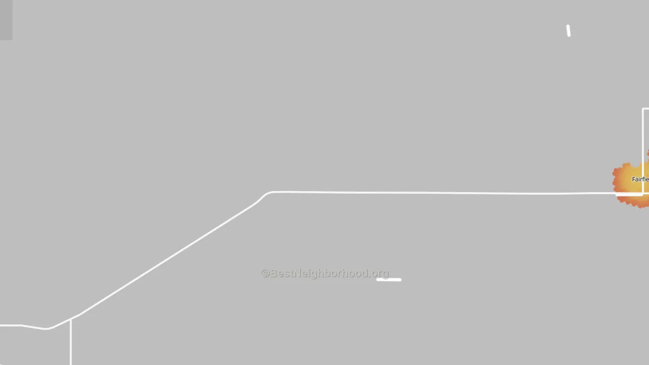 Bike Grade map of Corral, ID