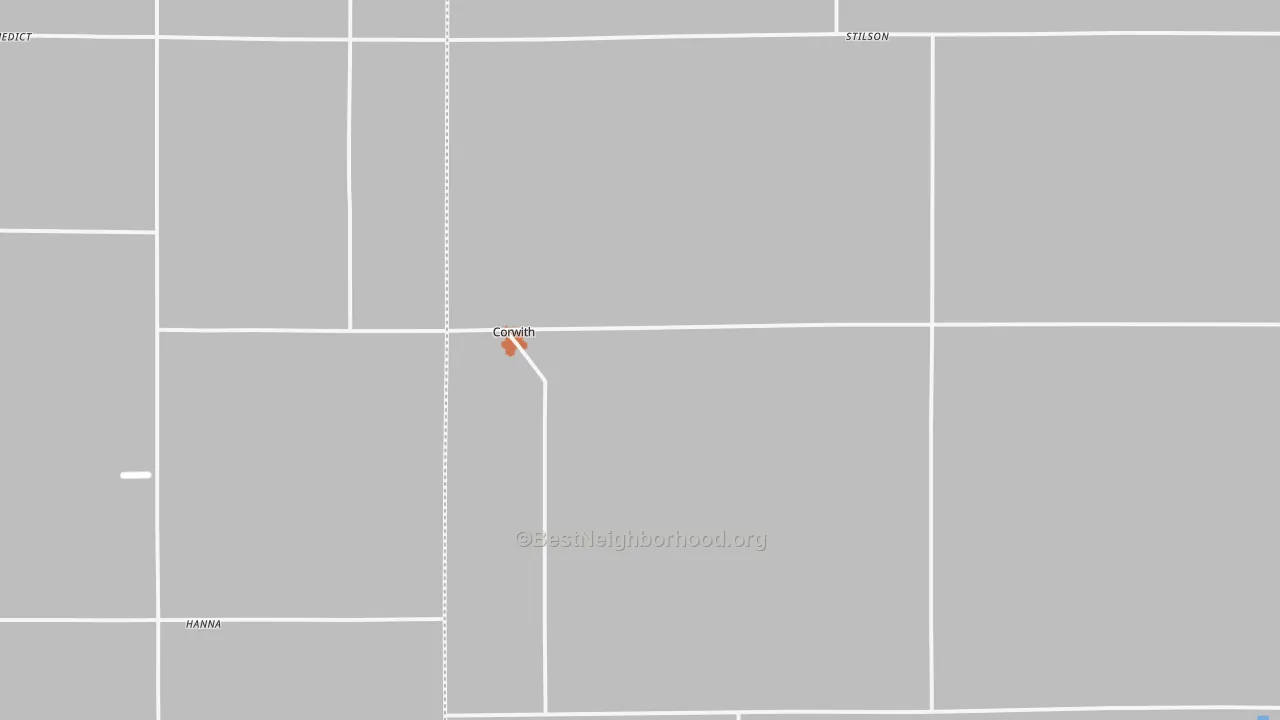 Bike Grade map of Corwith, IA