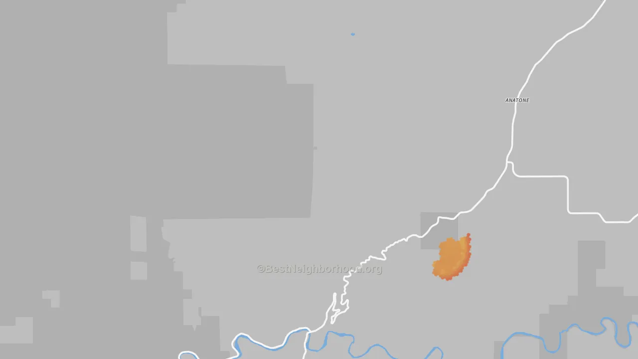 Bike Grade map of Craige, WA