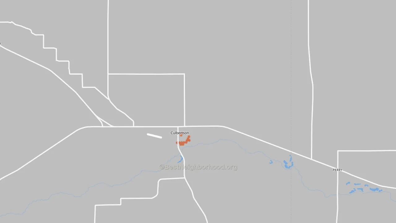 Bike Grade map of Culbertson, NE