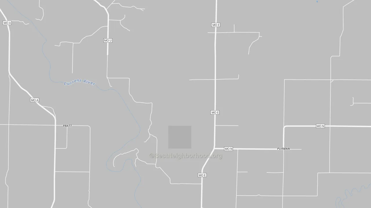 Bike Grade map of Current View, MO