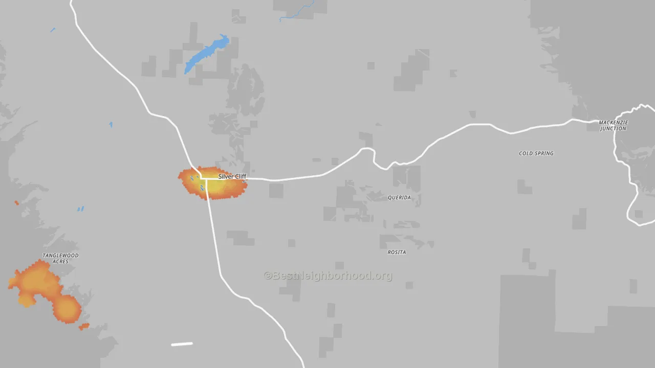 Bike Grade map of Custer County, CO