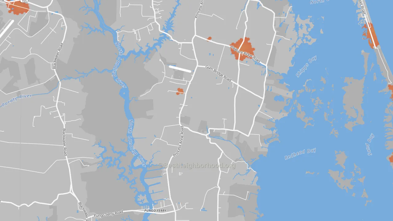 Bike Grade map of Dawley Corners, VA