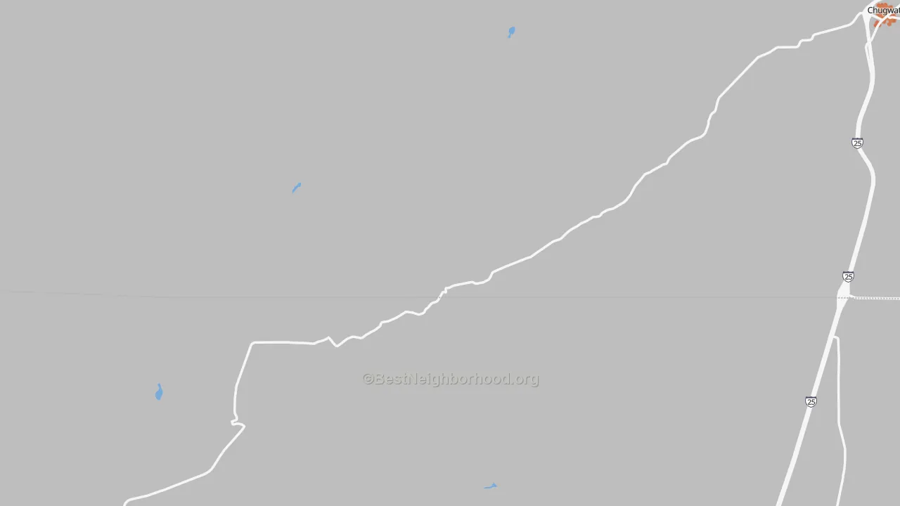 Bike Grade map of Diamond, WY