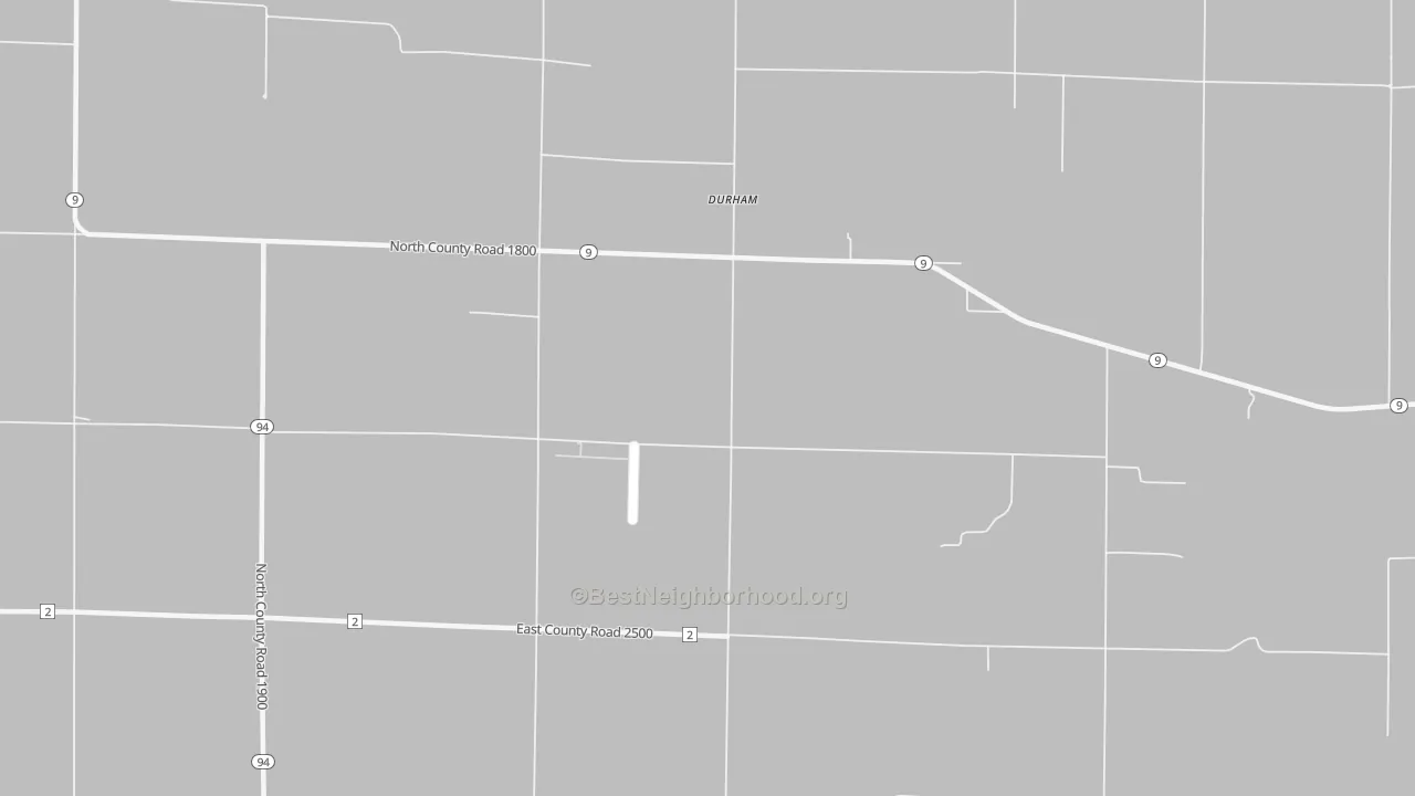 Bike Grade map of Disco, IL