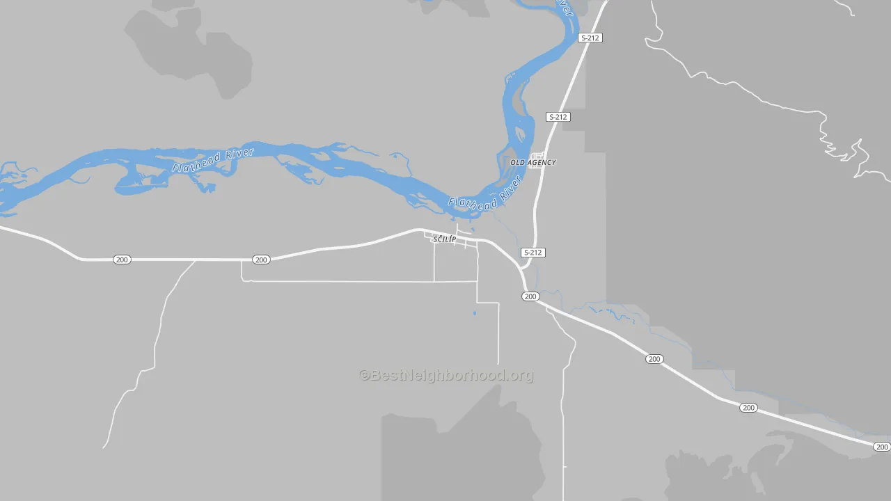 Bike Grade map of Dixon, MT