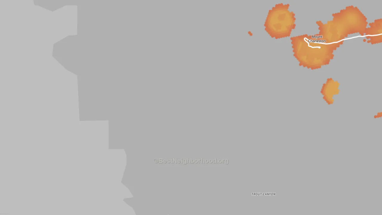 Bike Grade map of Dry Lake, NV