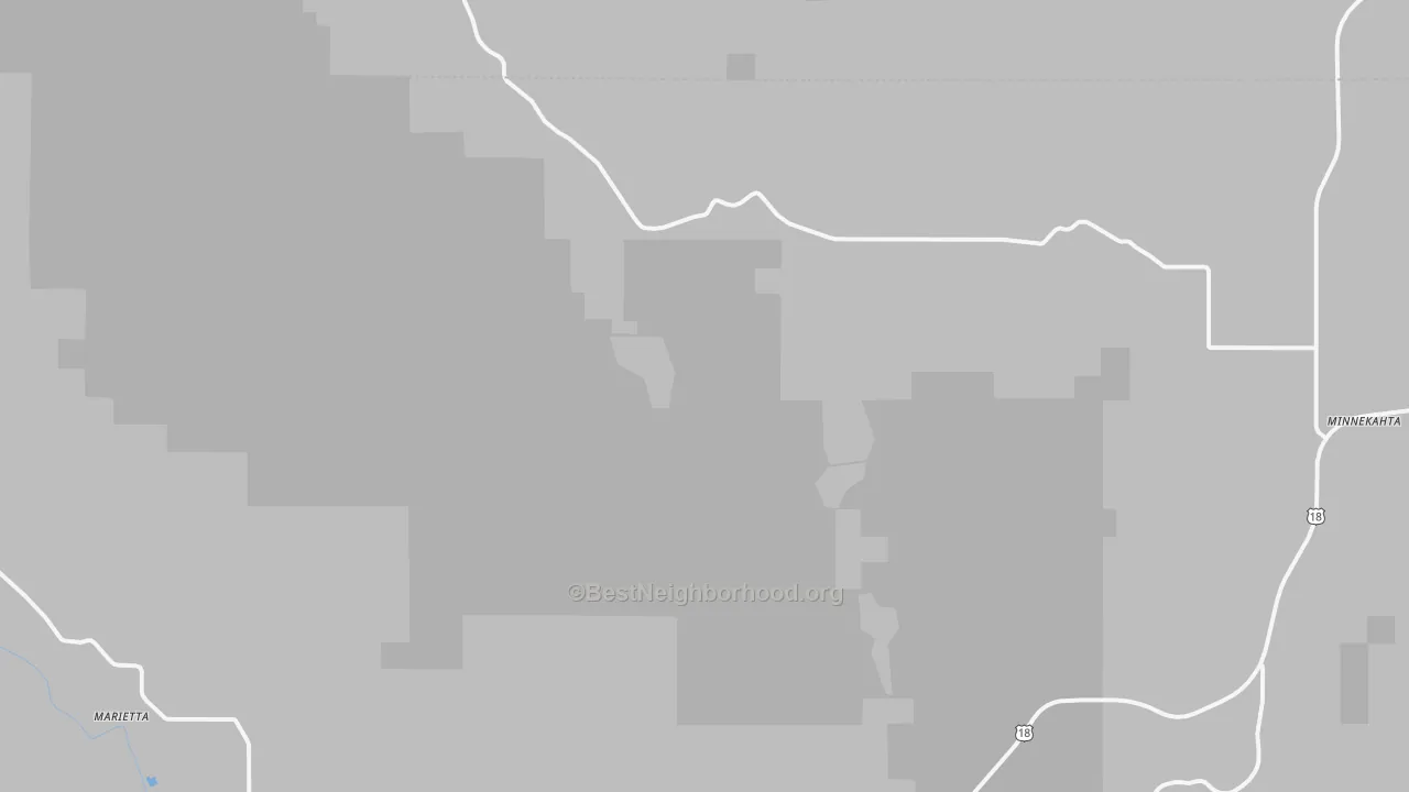 Bike Grade map of Dudley, SD
