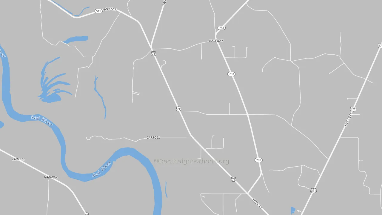 Bike Grade map of East Point, LA