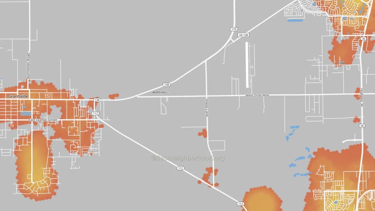 Bike Grade map of Erda, UT