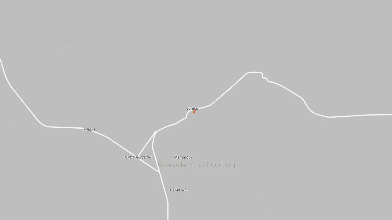 Bike Grade map of Eureka, UT
