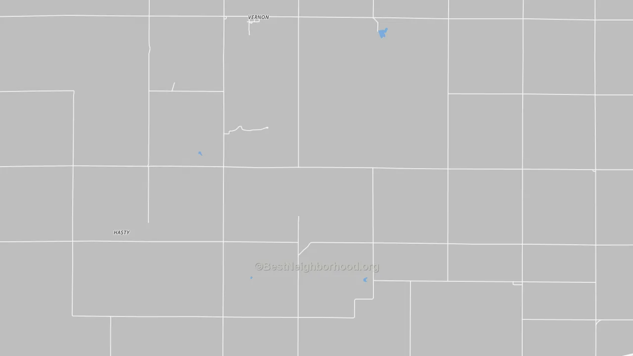 Bike Grade map of Everett, KS