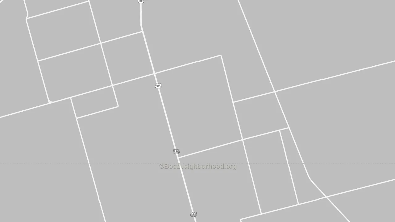 Bike Grade map of Florey, TX