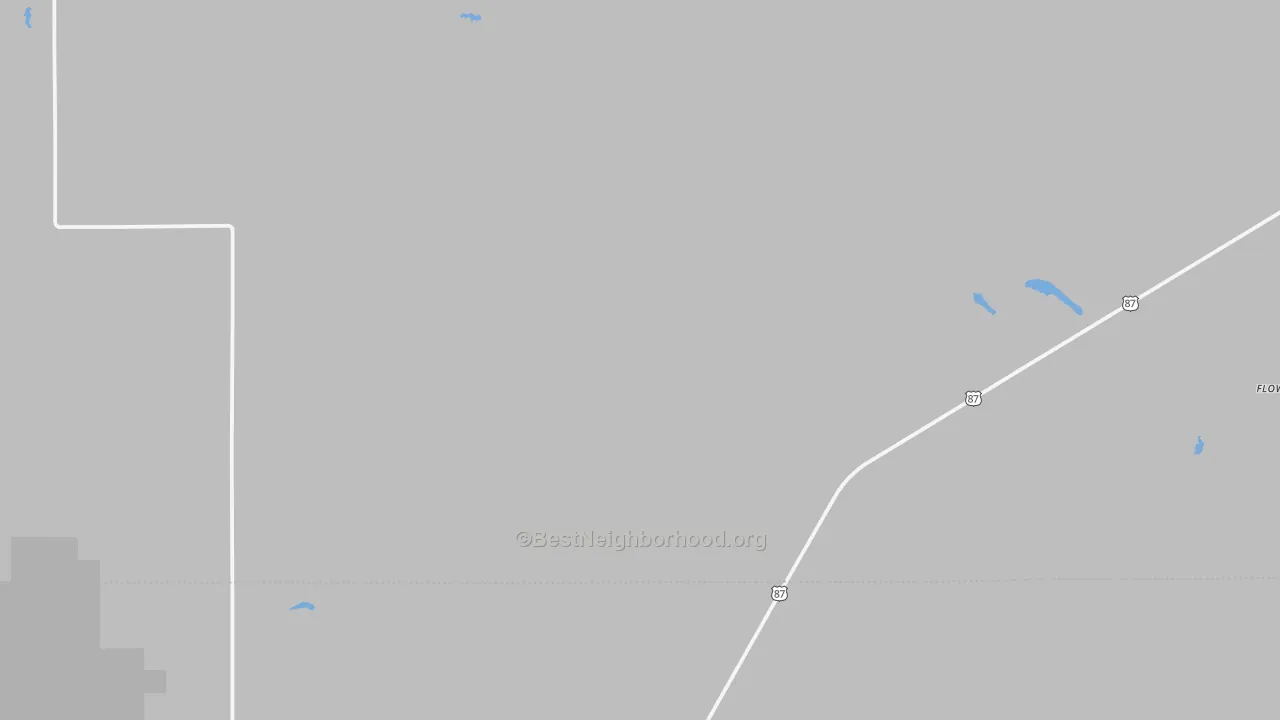 Bike Grade map of Floweree, MT