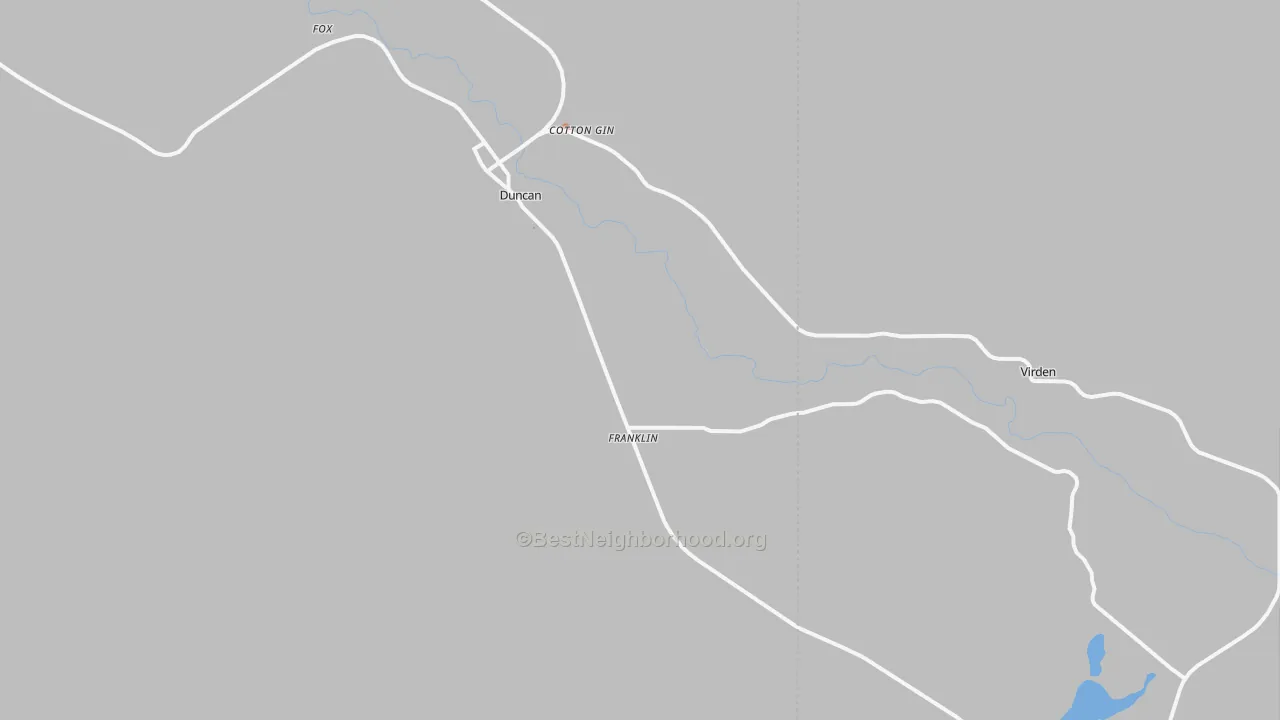Bike Grade map of Franklin, AZ