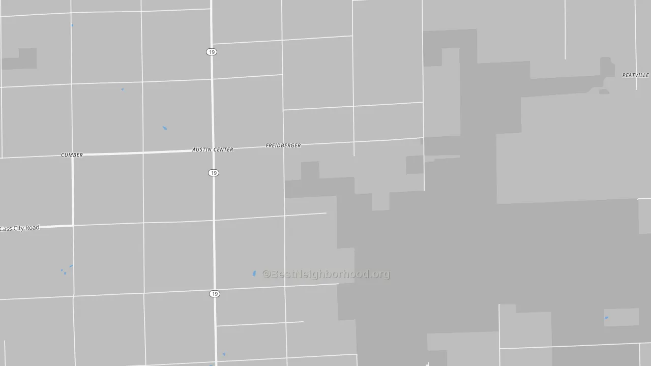 Bike Grade map of Freidberger, MI