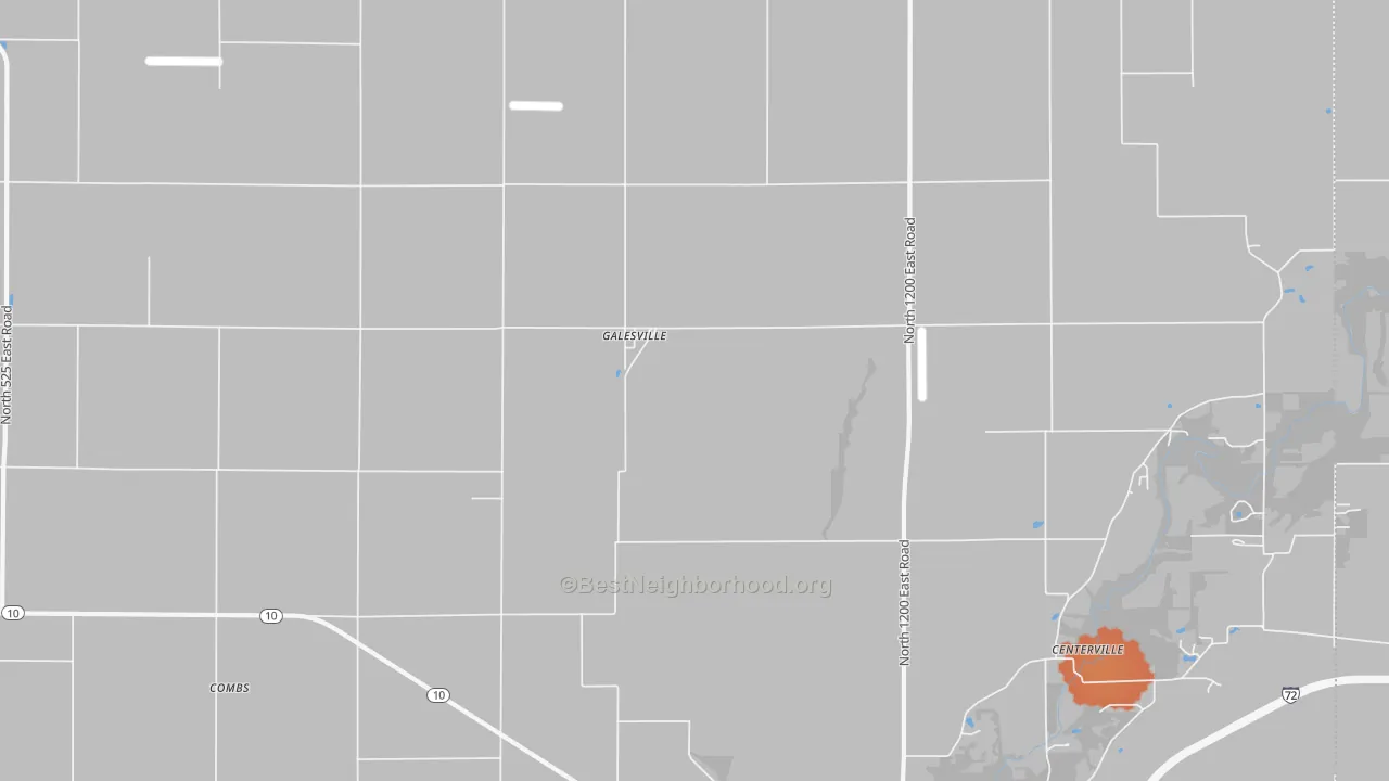 Bike Grade map of Galesville, IL