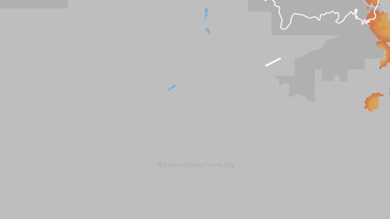 Bike Grade map of Glade Park, CO
