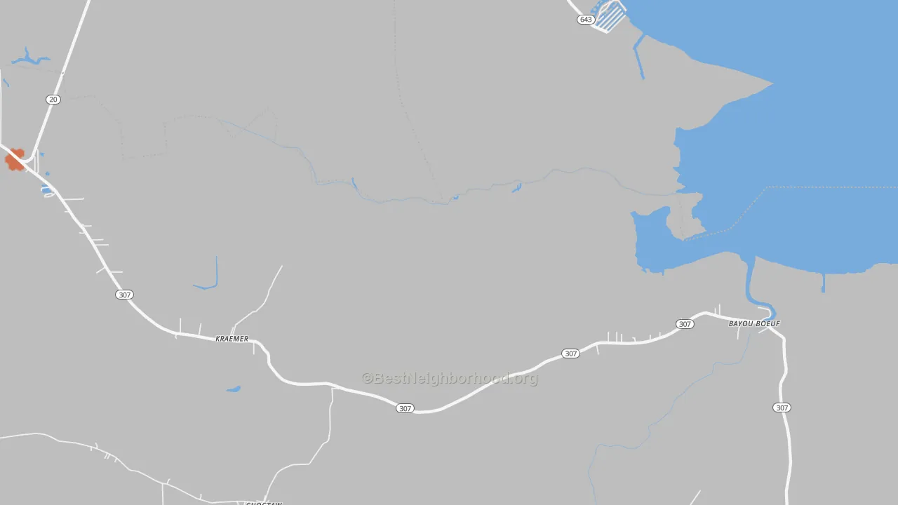 Bike Grade map of Golden Star Plantation, LA