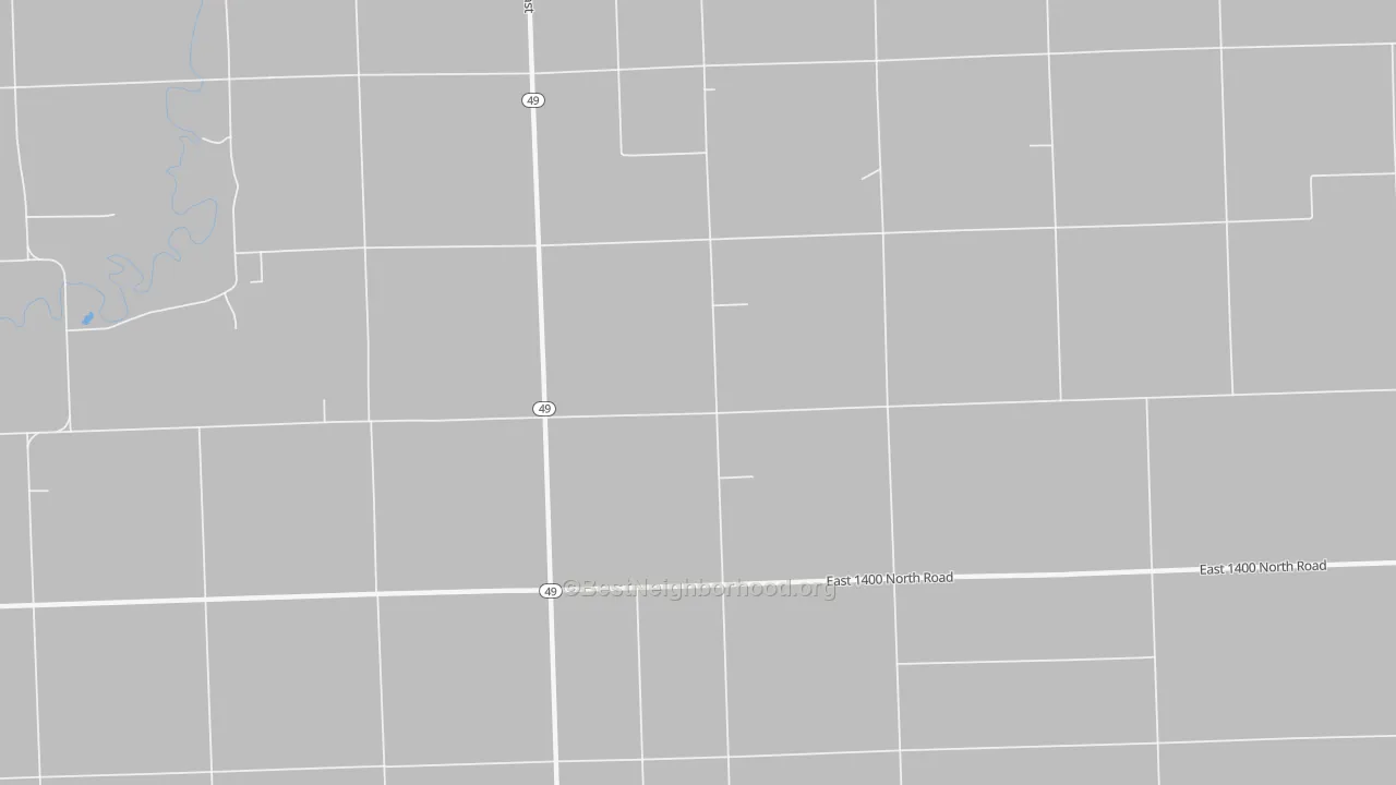 Bike Grade map of Goodwine, IL