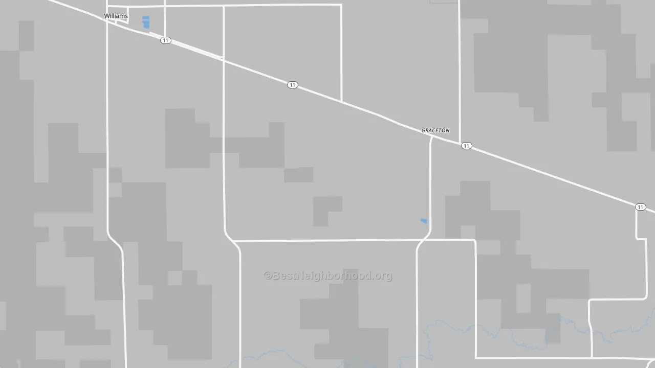 Bike Grade map of Graceton, MN