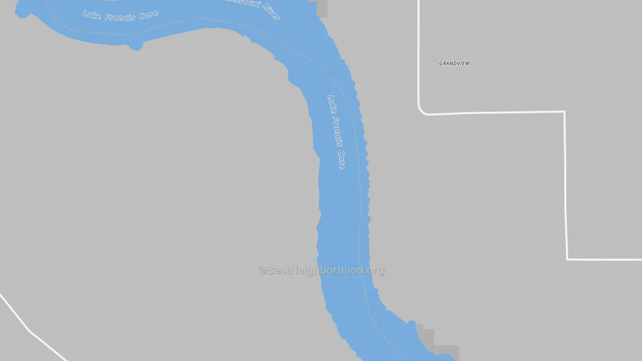 Bike Grade map of Grandview, SD