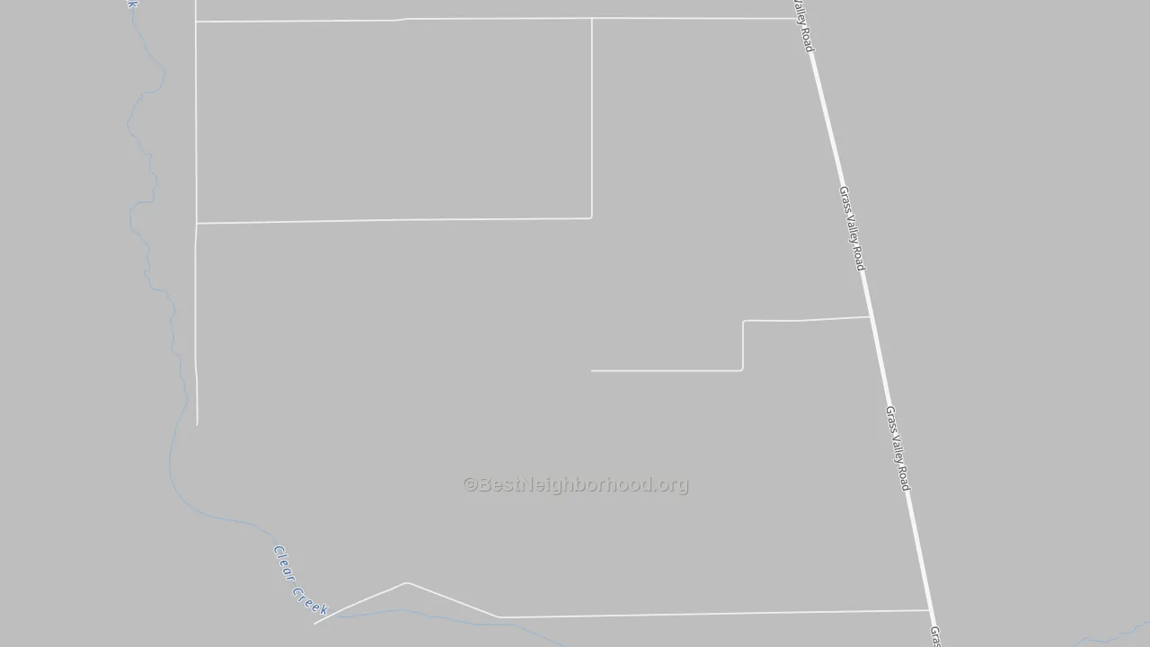 Bike Grade map of Grass Valley, NV