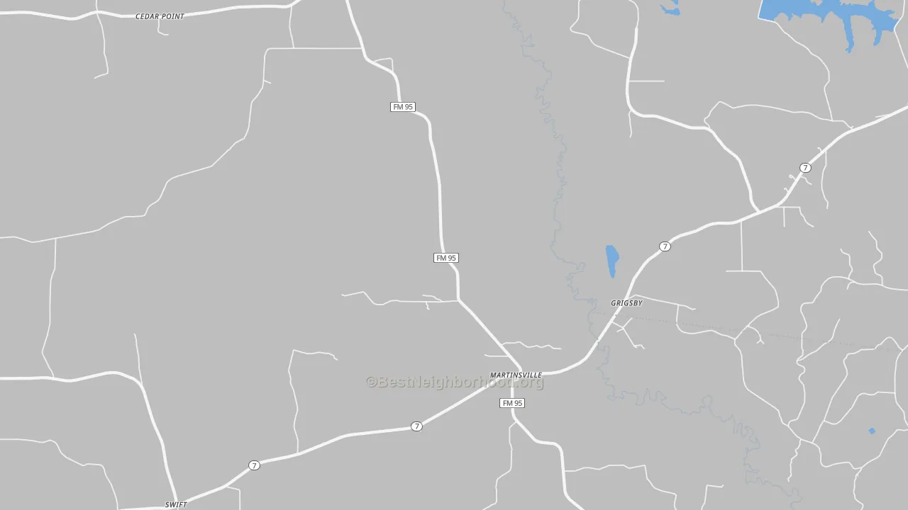 Bike Grade map of Grigsby, TX
