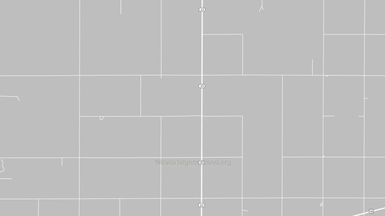Bike Grade map of Haggard, KS