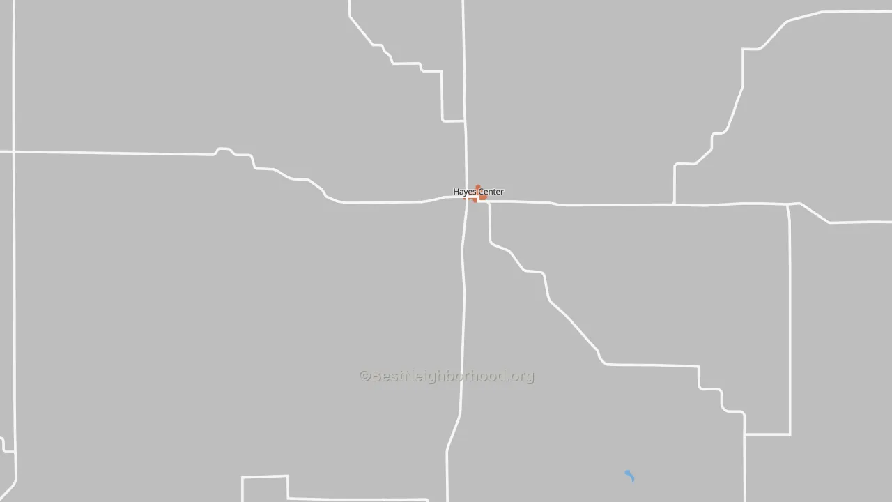Bike Grade map of Hamlet, NE