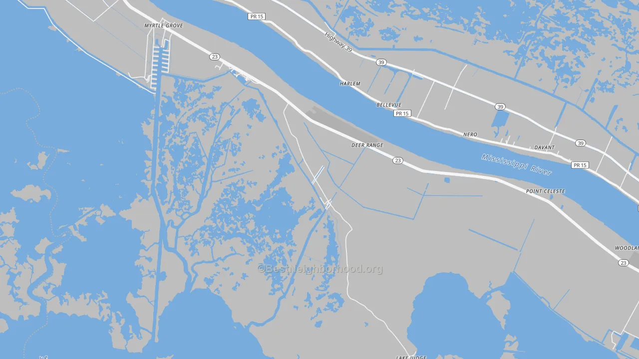 Bike Grade map of Harlem, LA