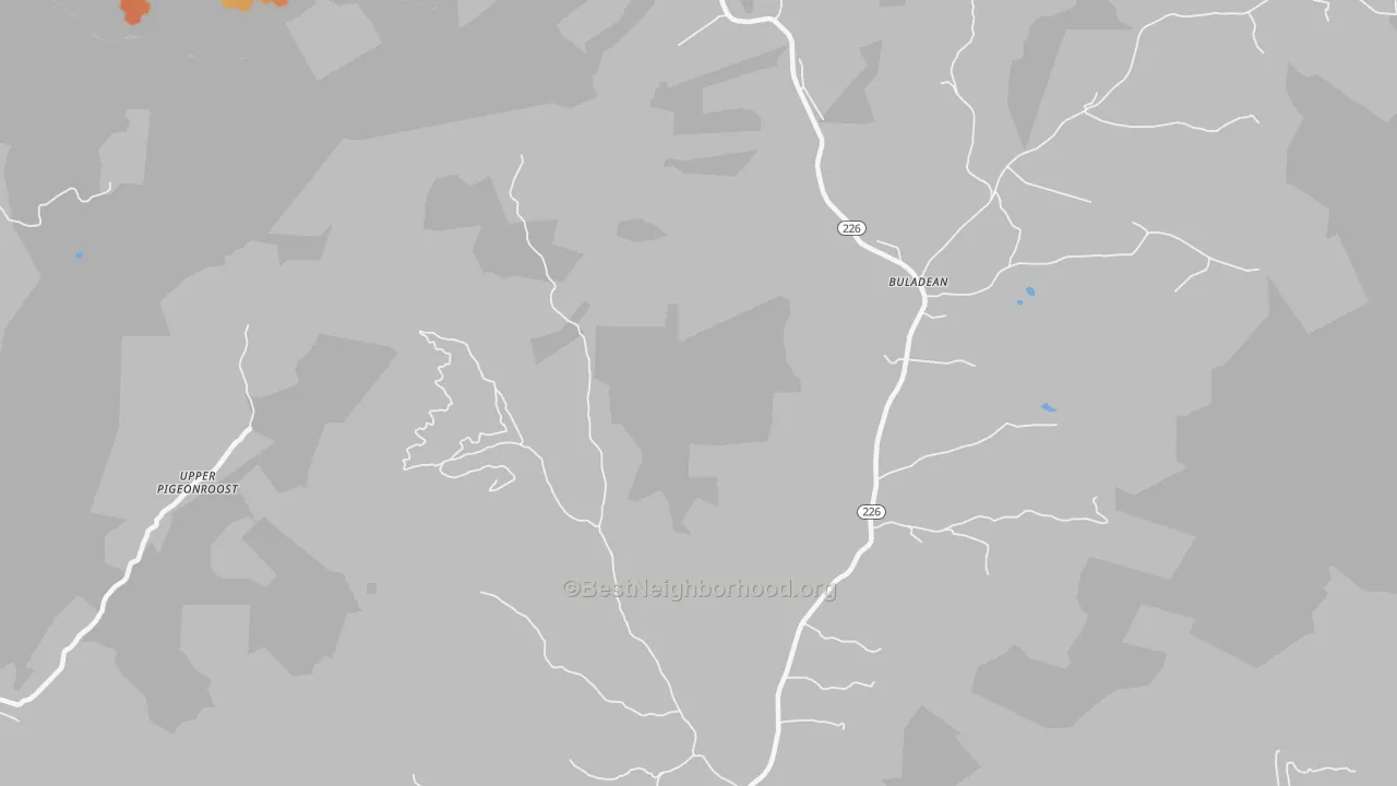 Bike Grade map of Harrell, NC