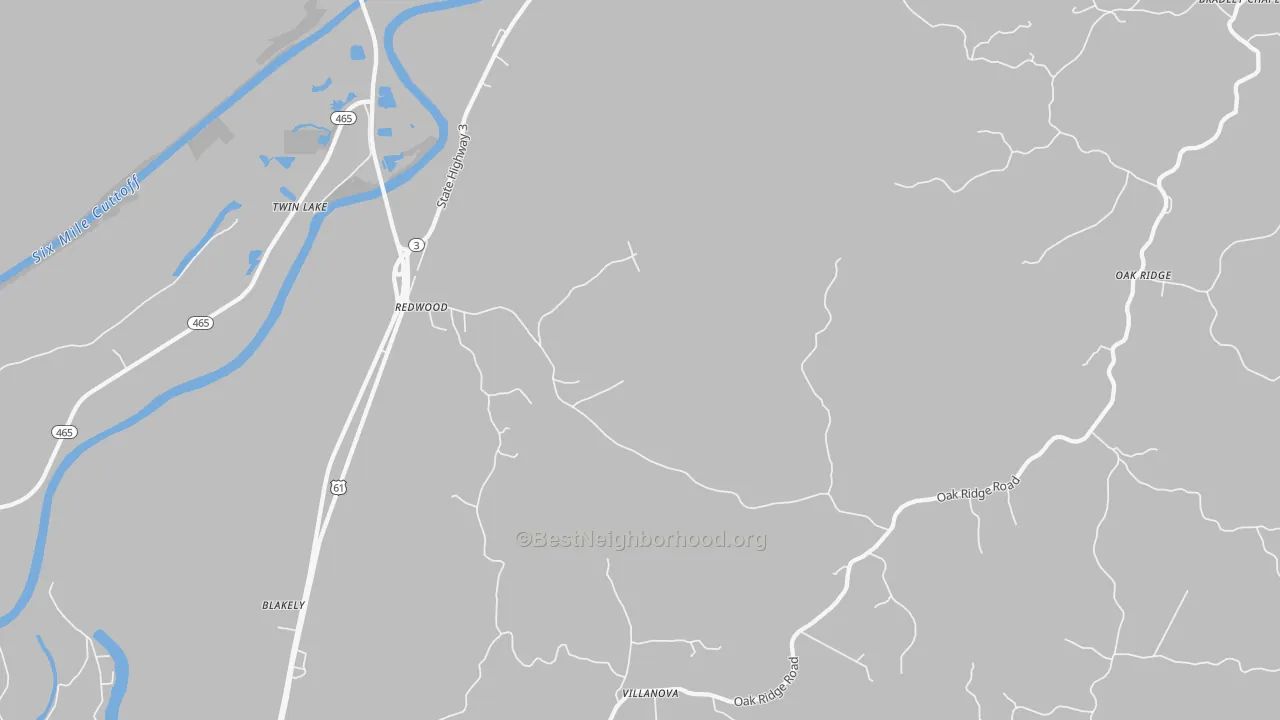 Bike Grade map of Haynes Bluff, MS