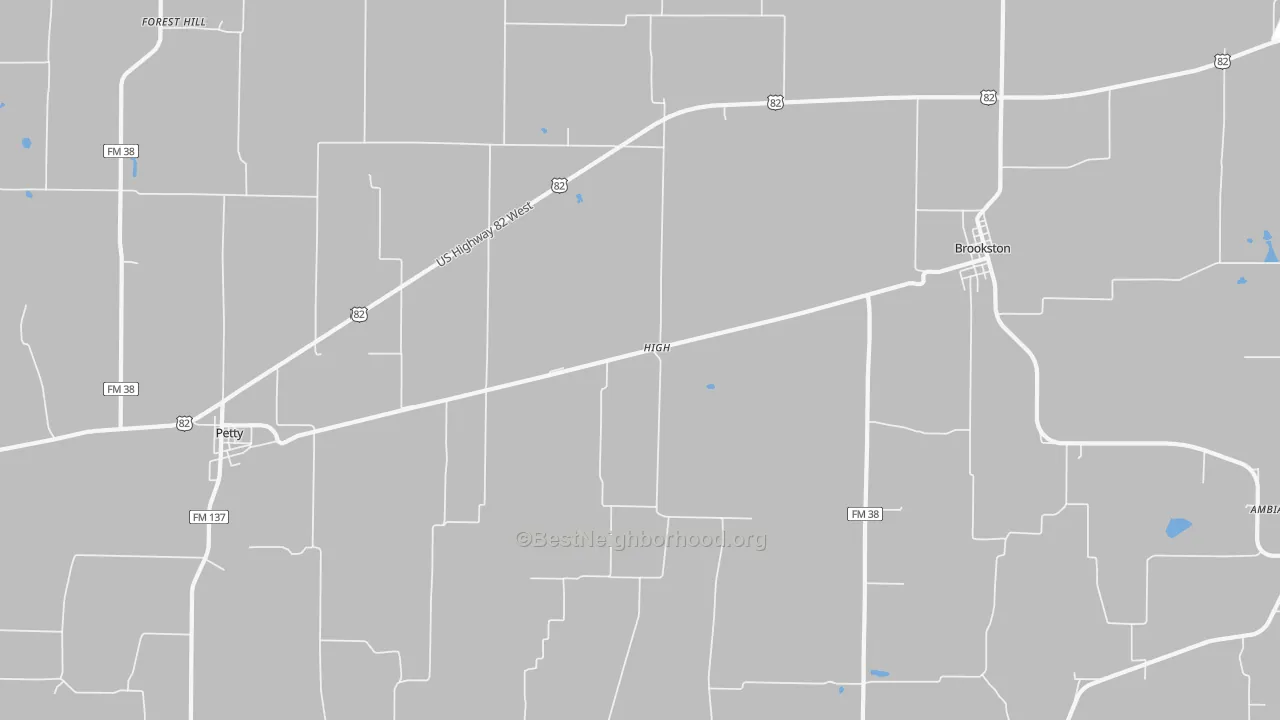 Bike Grade map of High, TX