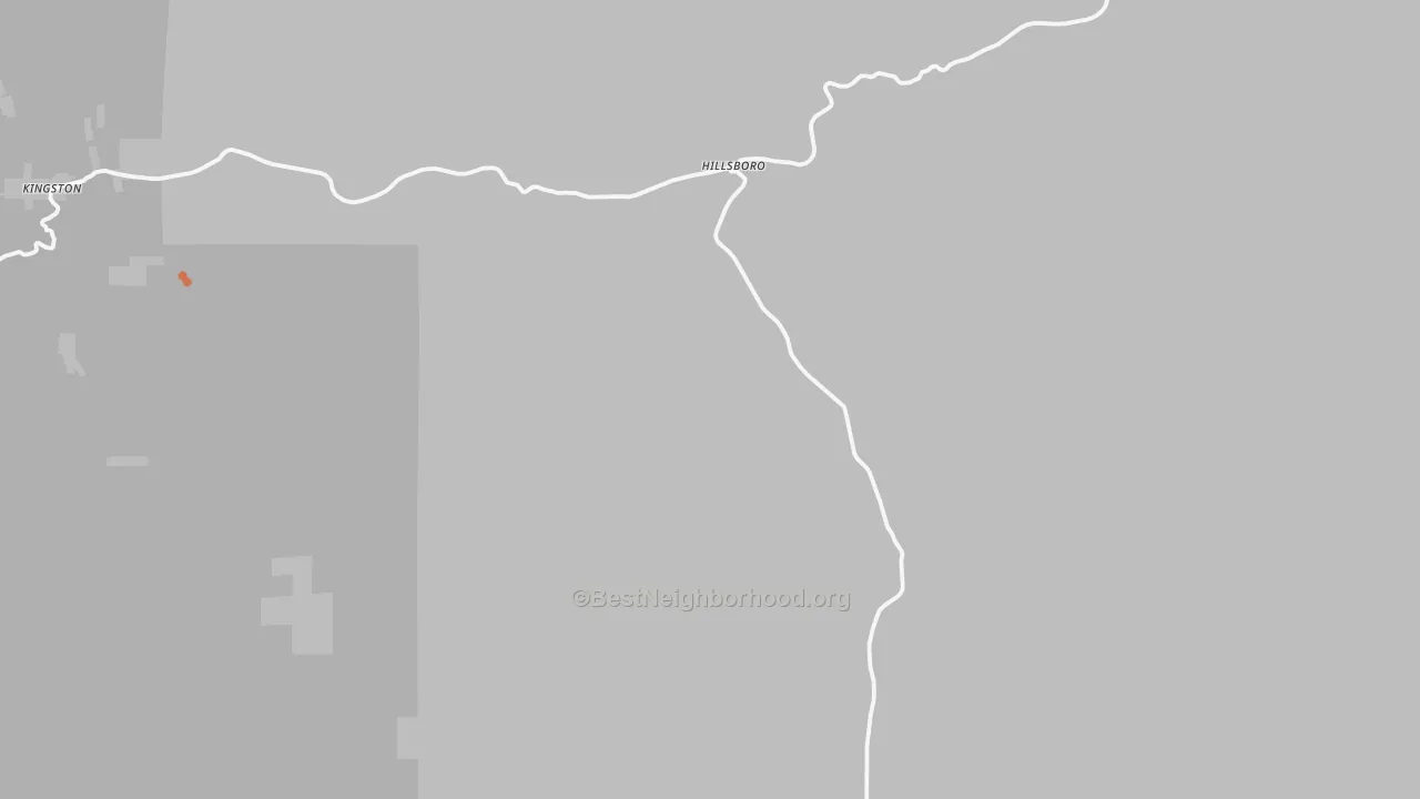 Bike Grade map of Hillsboro, NM