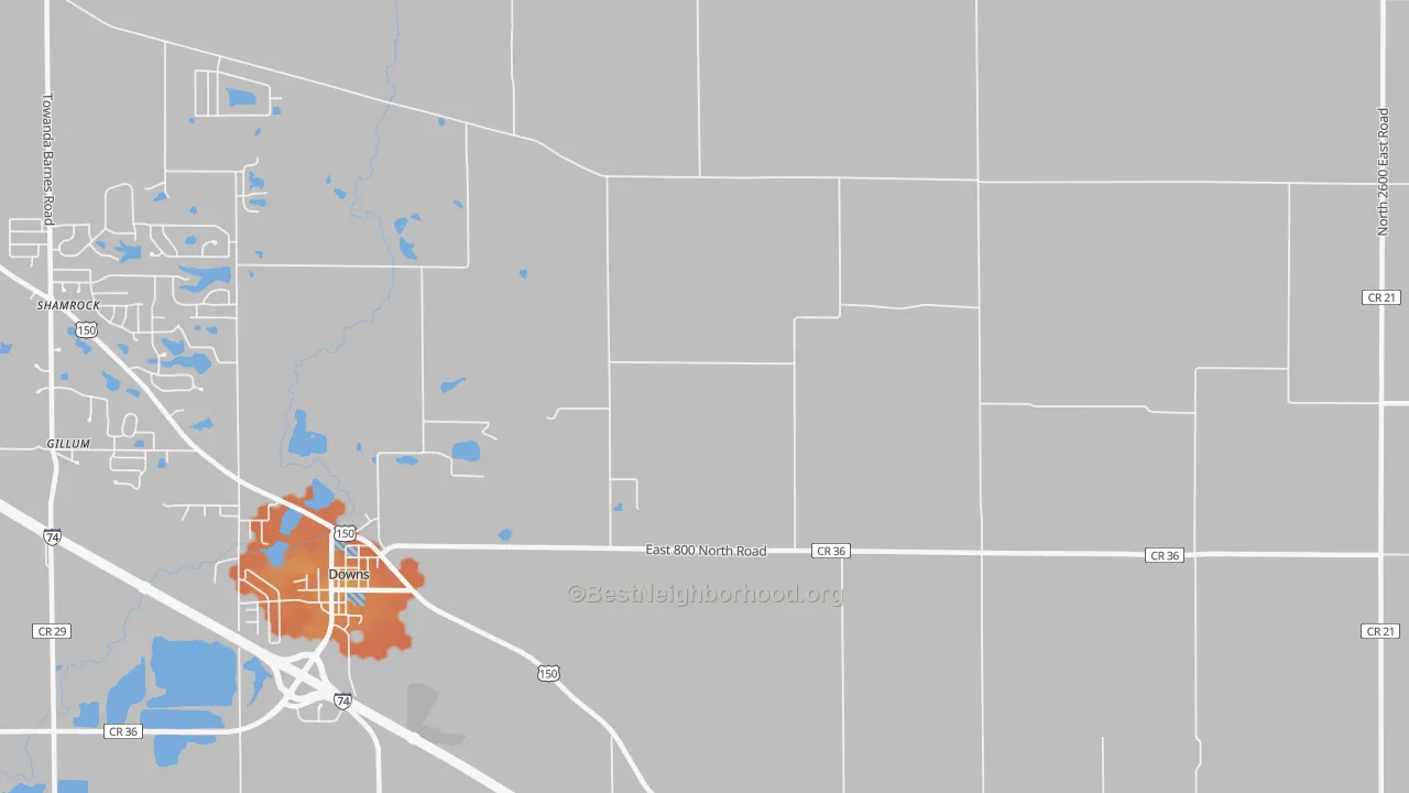 Bike Grade map of Holder, IL