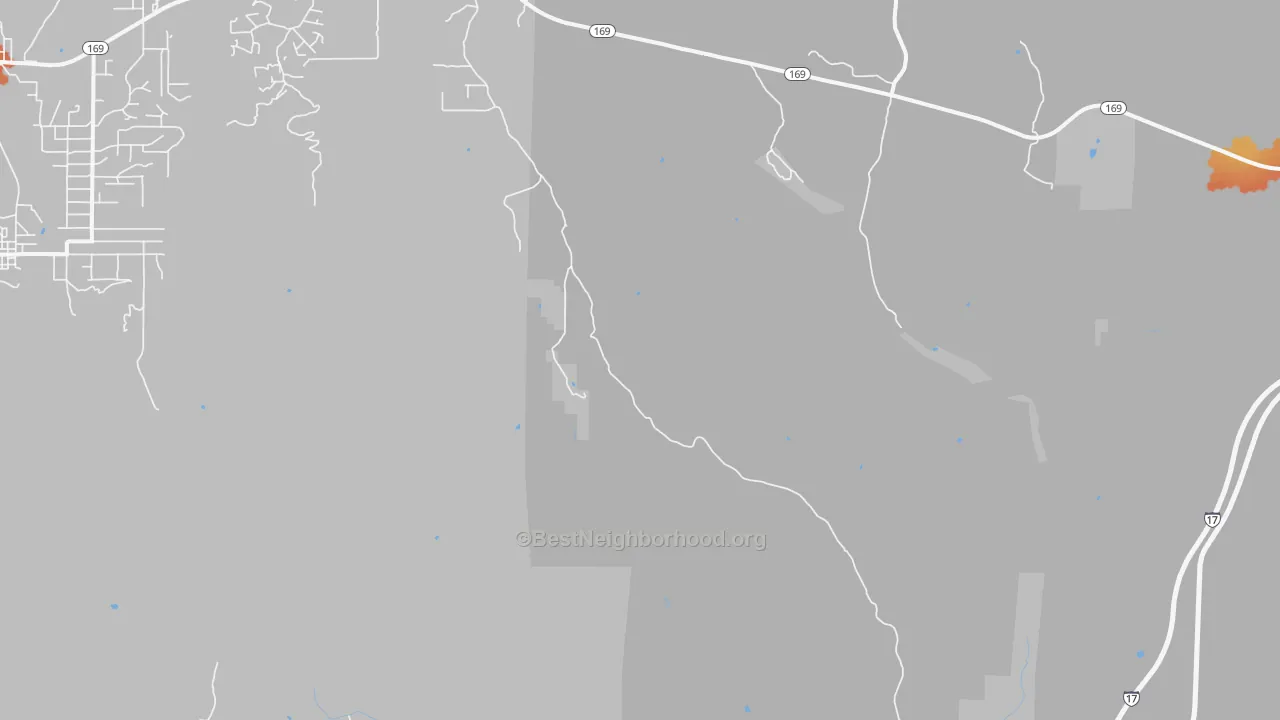 Bike Grade map of Horse Thief, AZ