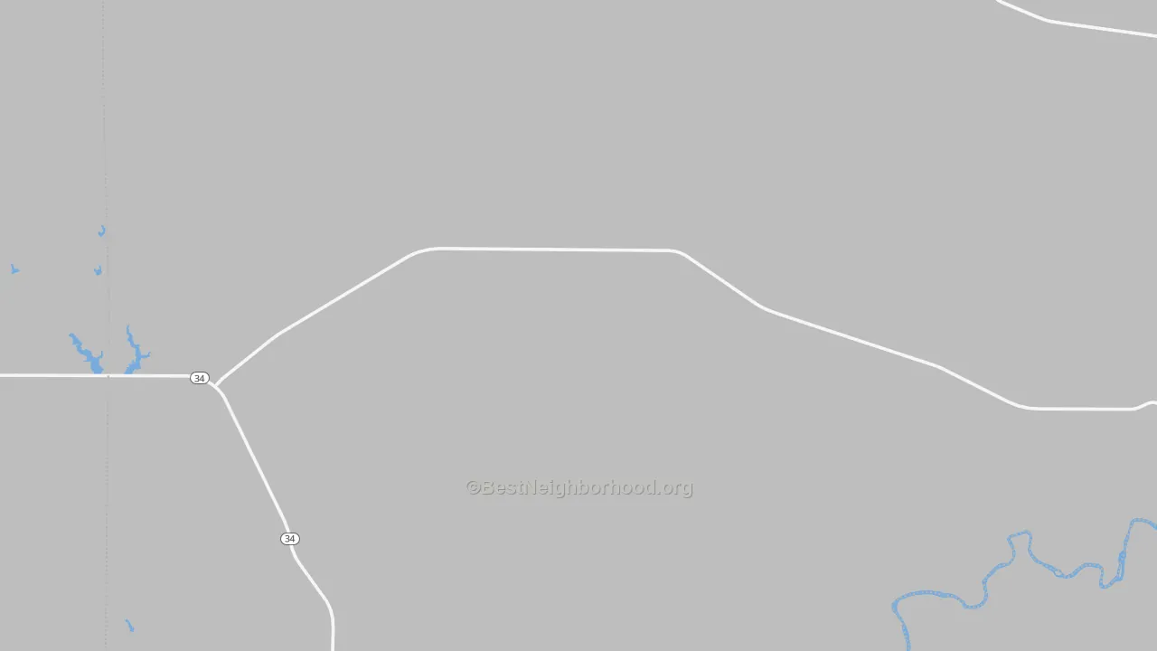 Bike Grade map of Howes, SD