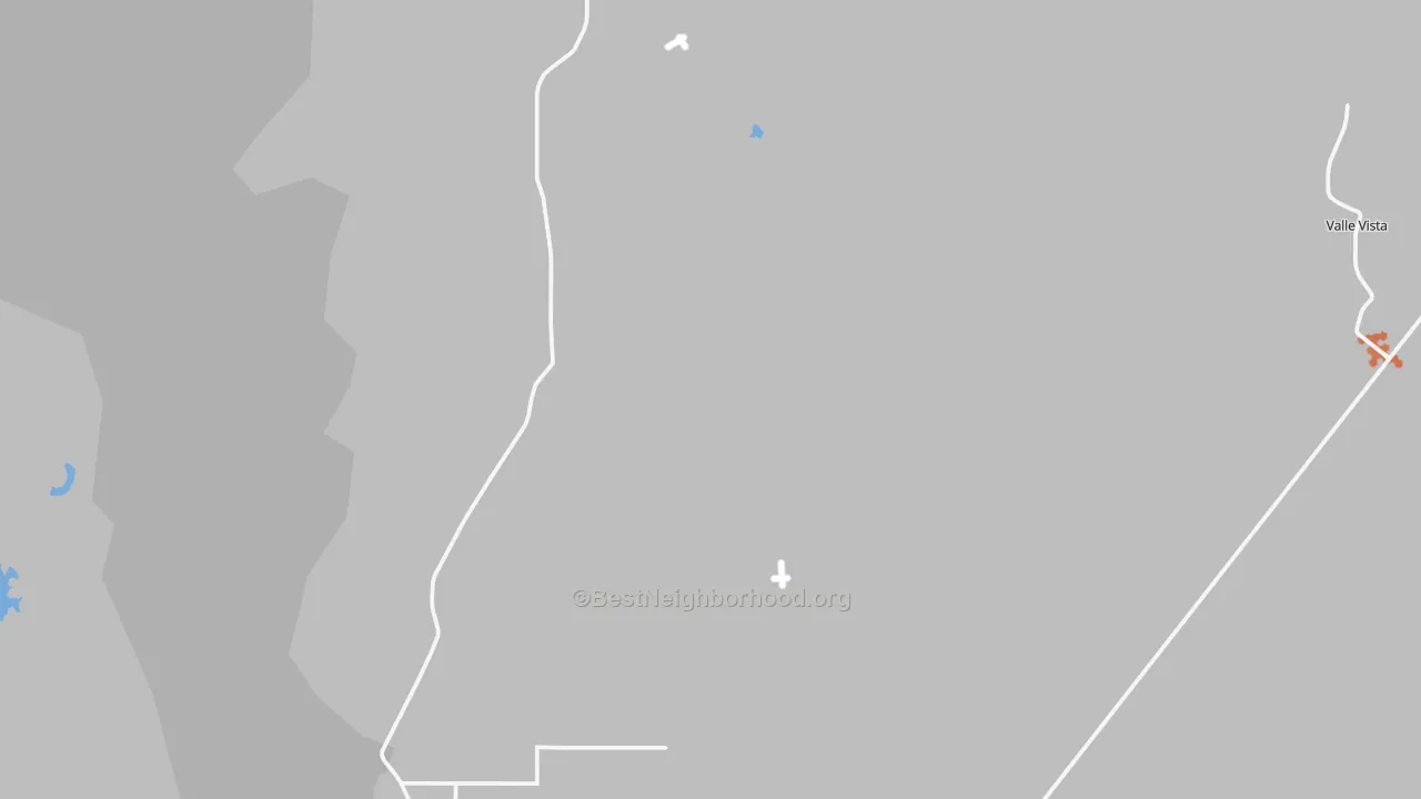 Bike Grade map of Hualapai, AZ