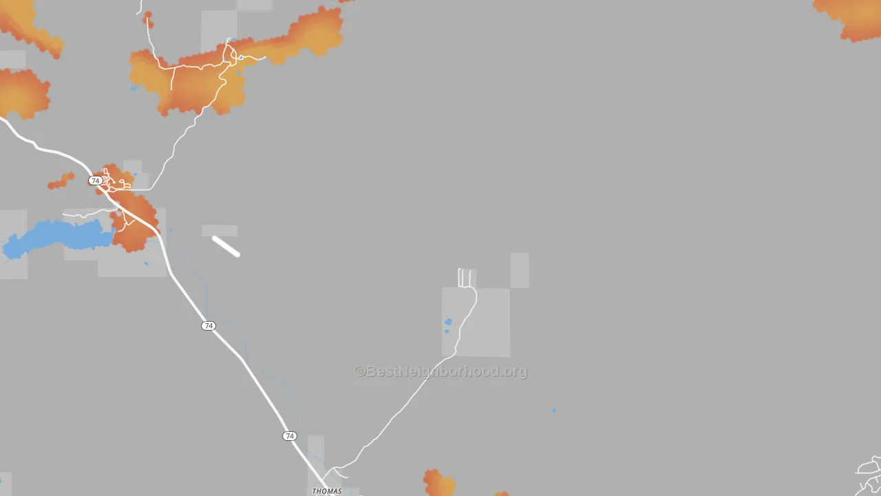 Bike Grade map of Idyllwild, CA