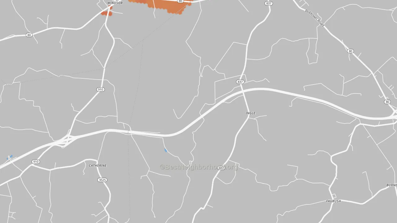 Bike Grade map of Ingle, KY
